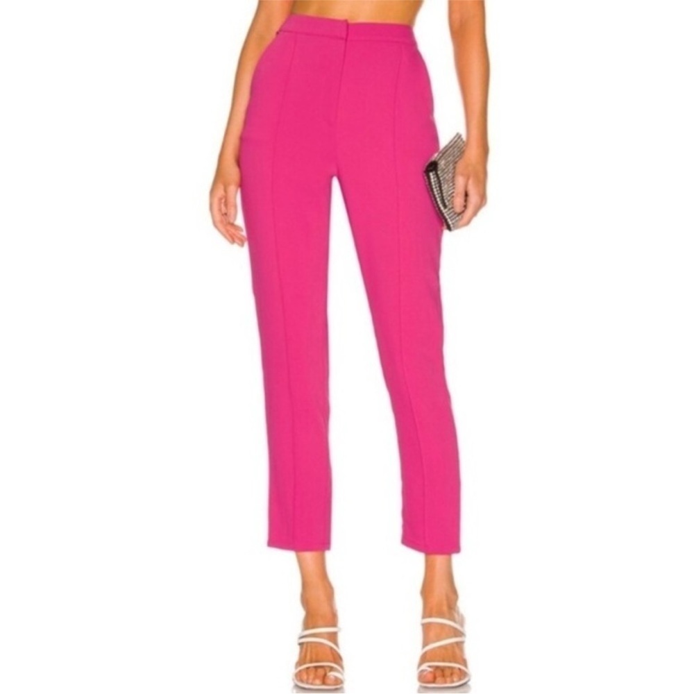 Revolve Superdown Pleated Remy Pants Pink Small